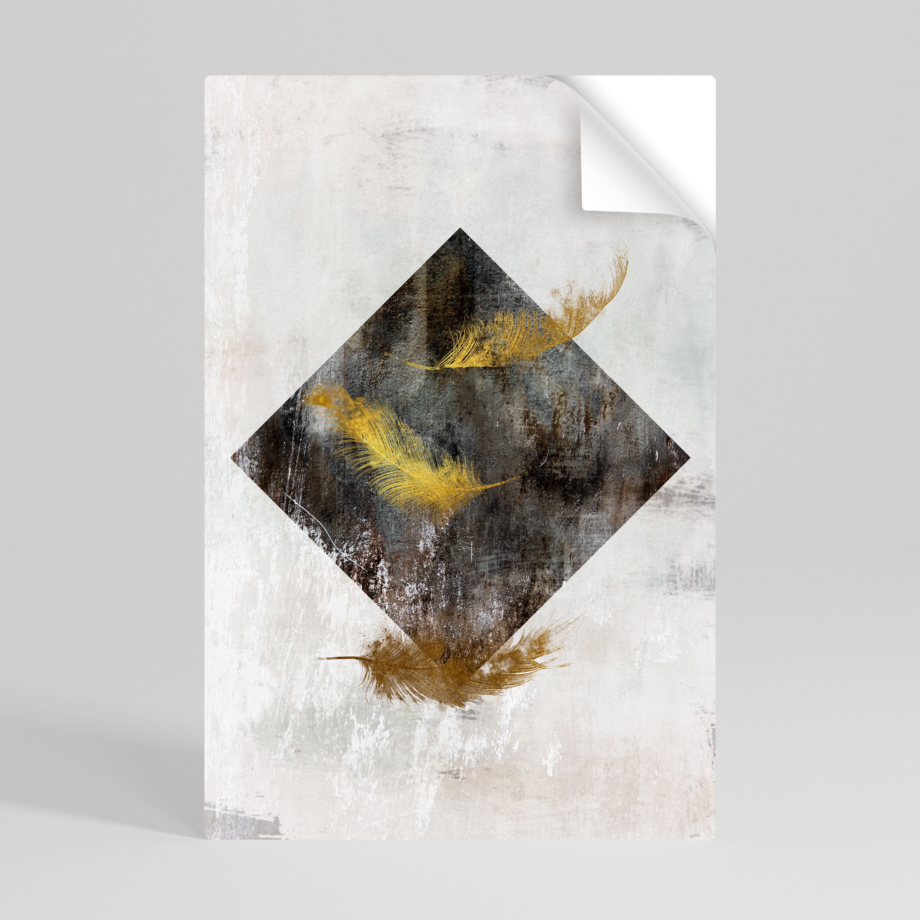 FALLING LIGHTNESS Αυτοκόλλητη "Peel and Stick" Αφίσα κάθετη