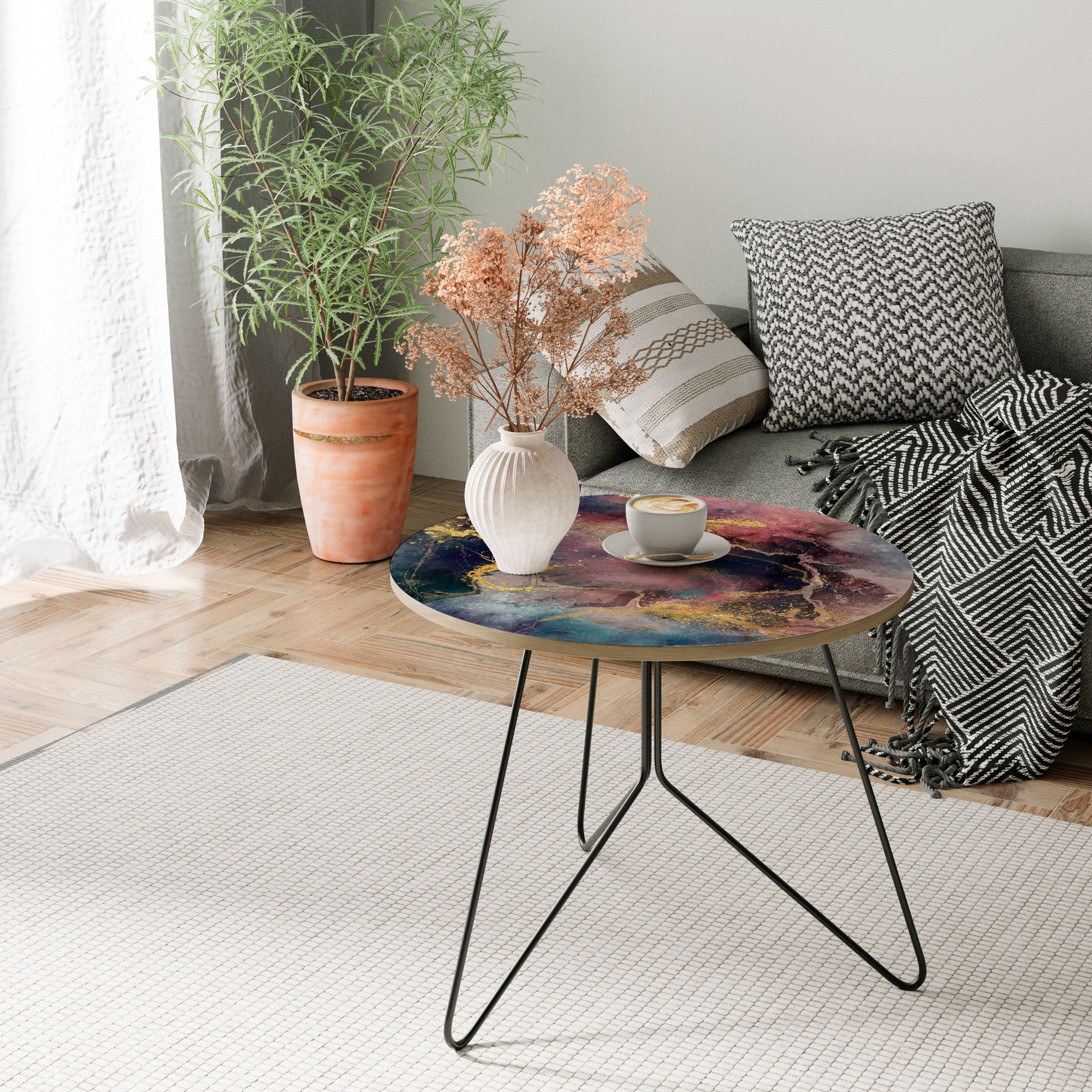 GALAXY GOLDEN DUST Τραπεζάκι σαλονιού