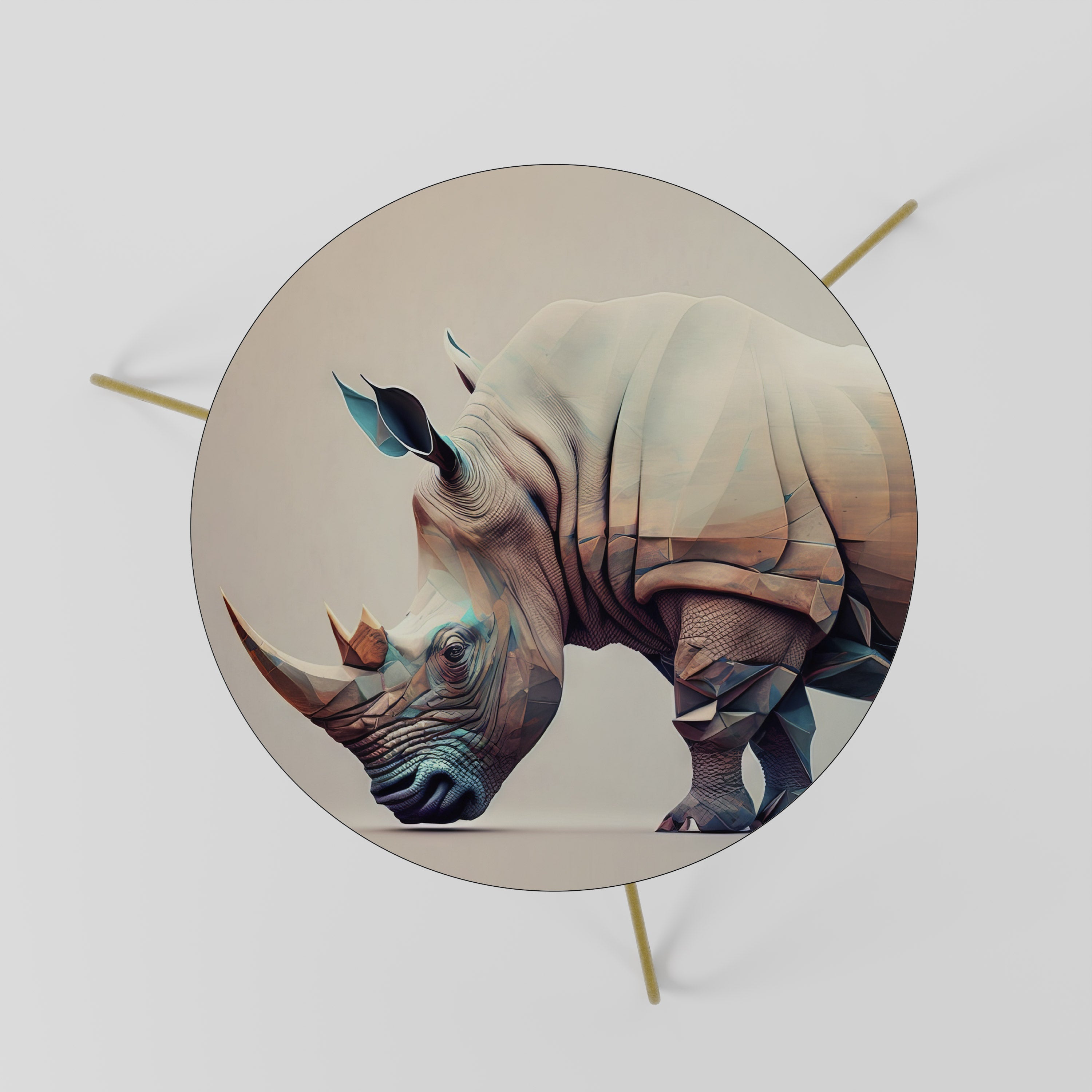 Τραπεζάκι Σαλονιού FUTURISTIC RHINO 60