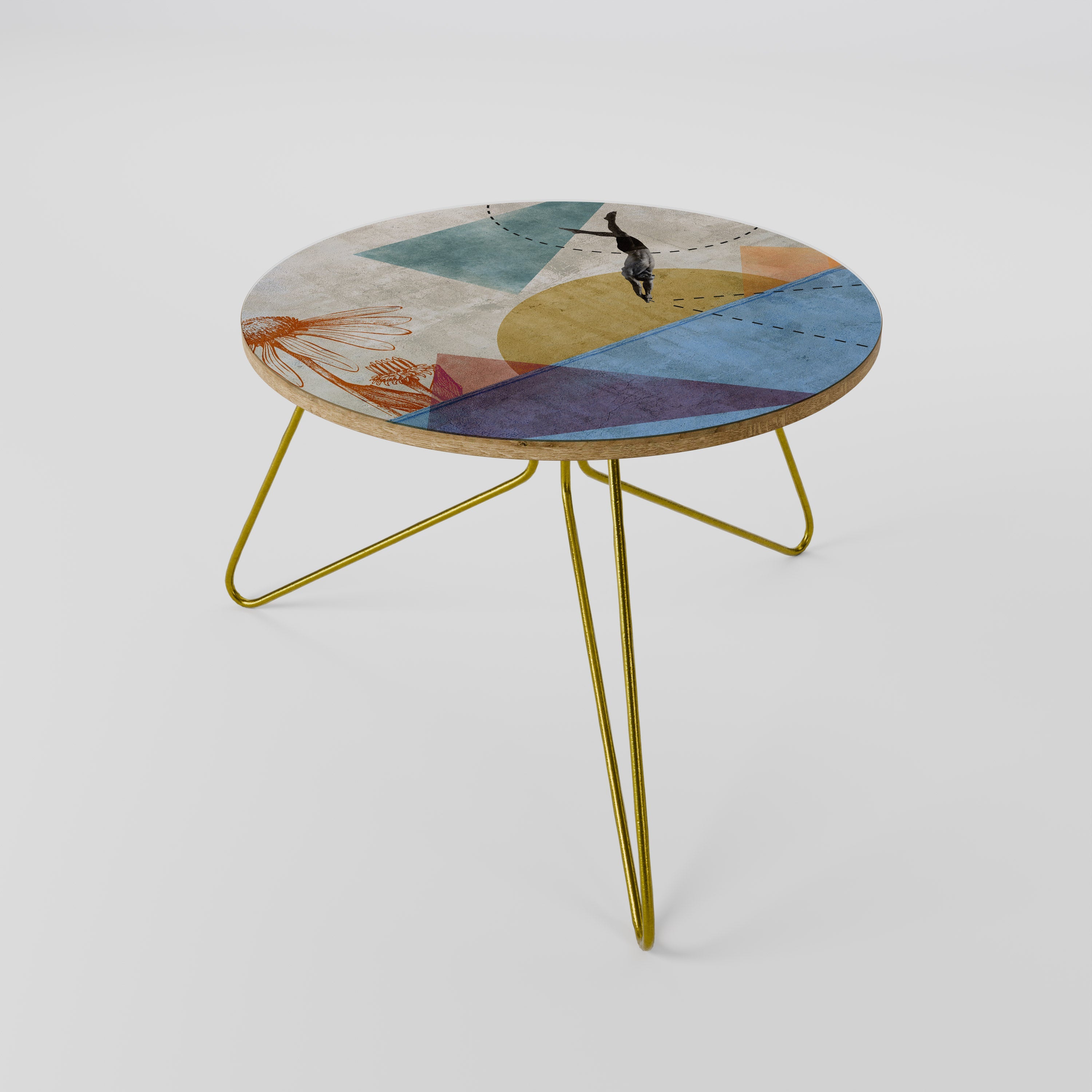 JUMP AROUND THE SHAPES Coffee Table 60