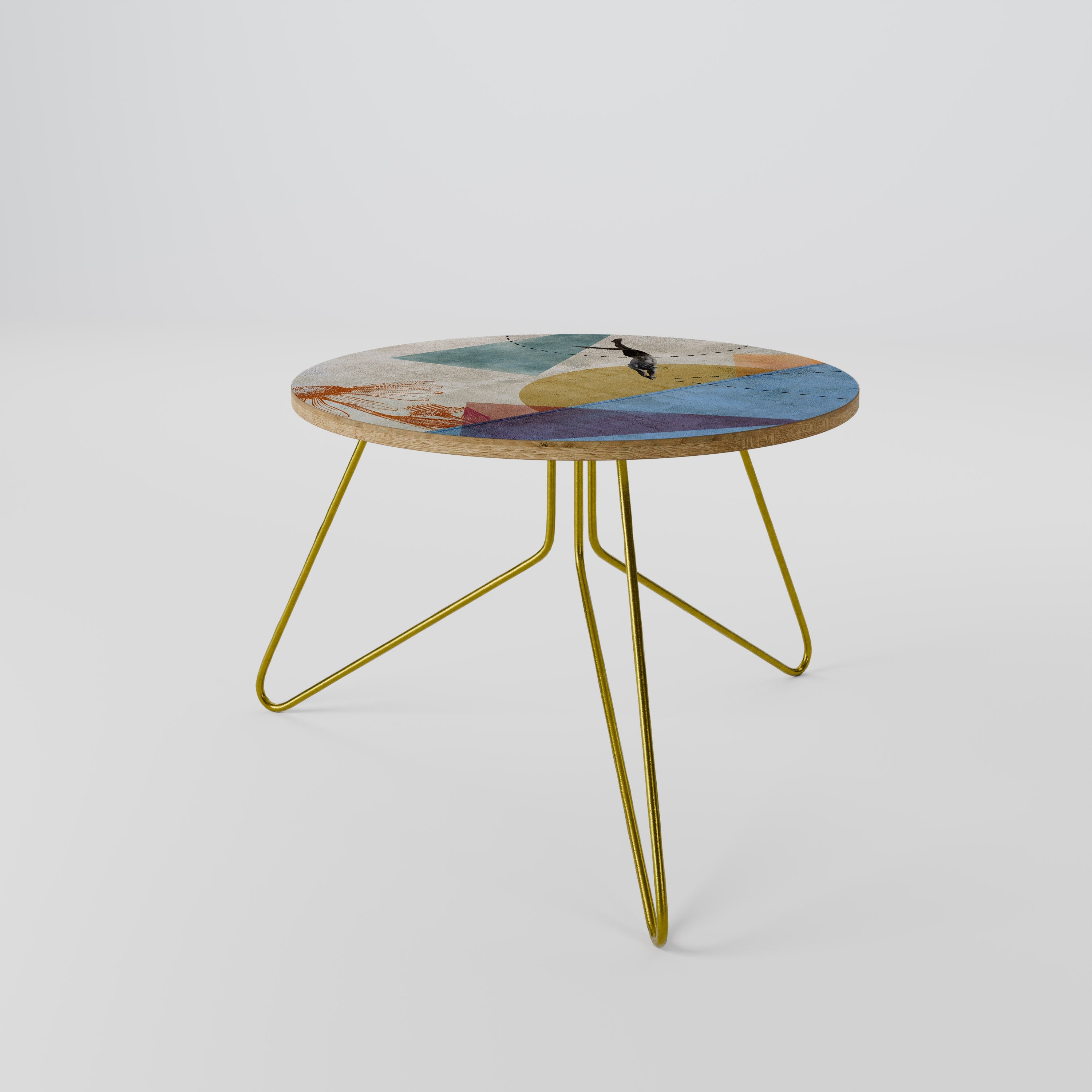 JUMP AROUND THE SHAPES Coffee Table 60