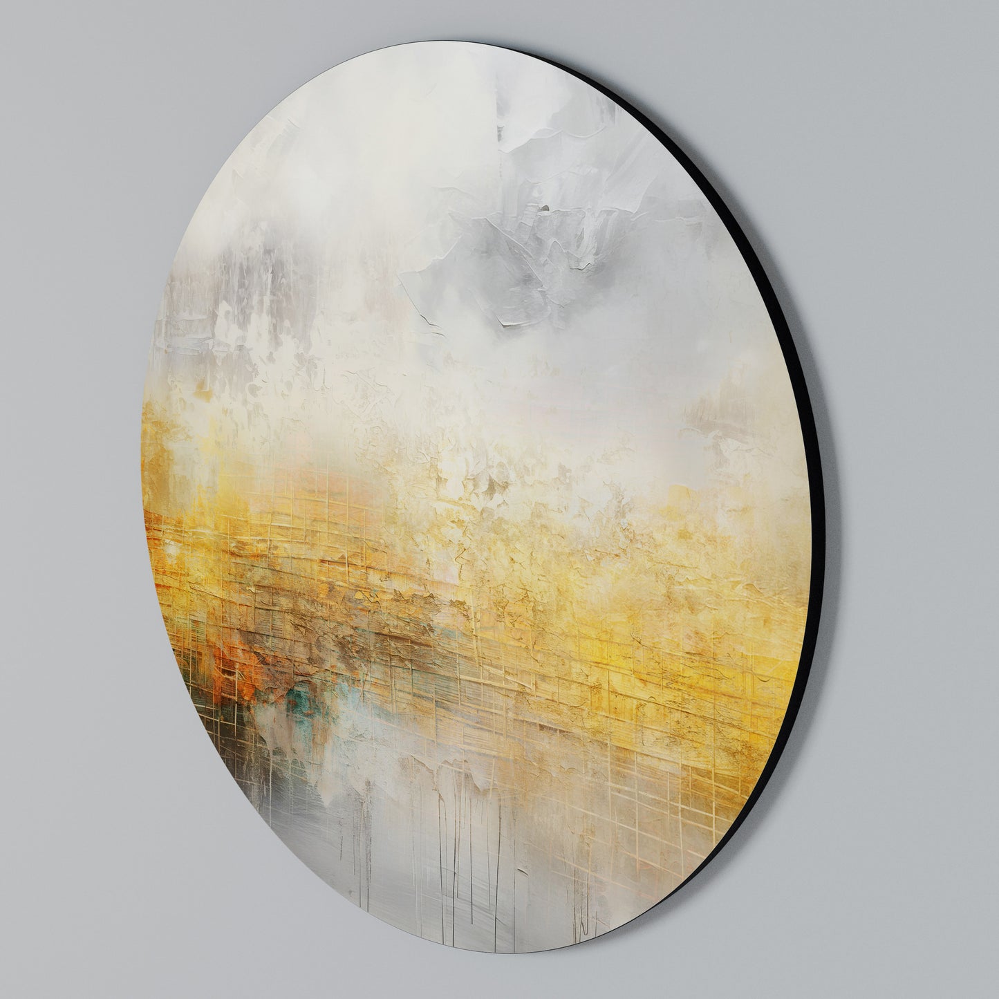 IMPRESSIONAL DAWN Round Wall Art