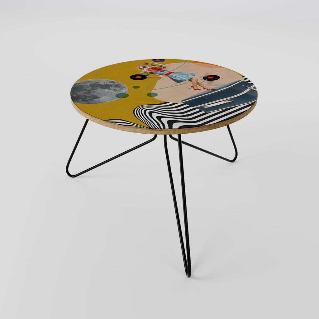 VINYL RETROSPECTION Τραπεζάκι σαλονιού