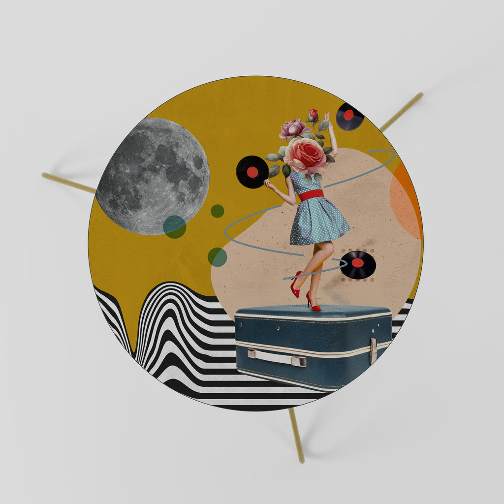 Τραπεζάκι σαλονιού VINYL RETROSPECTION 60