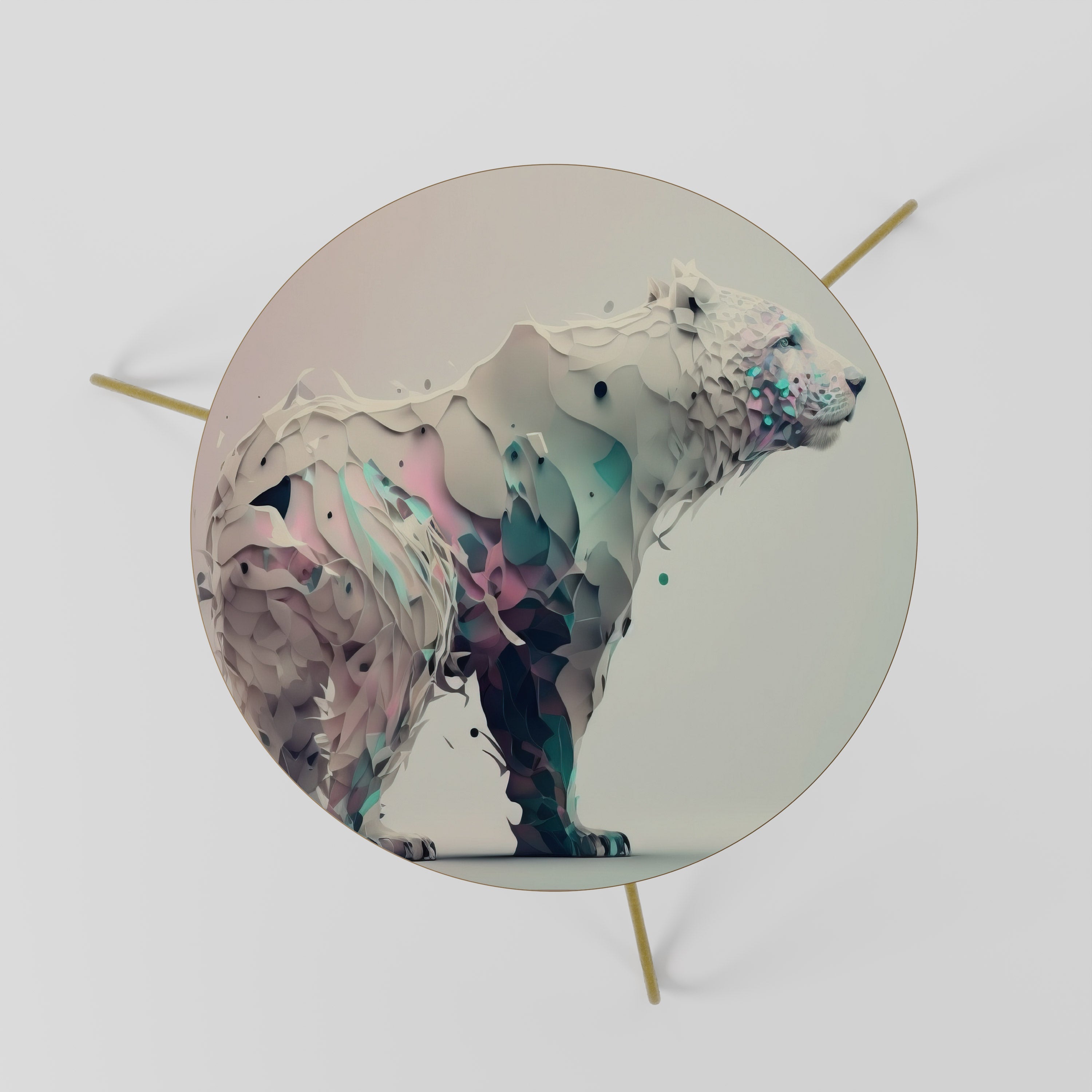 Τραπεζάκι σαλονιού FUTURISTIC BEAR 60