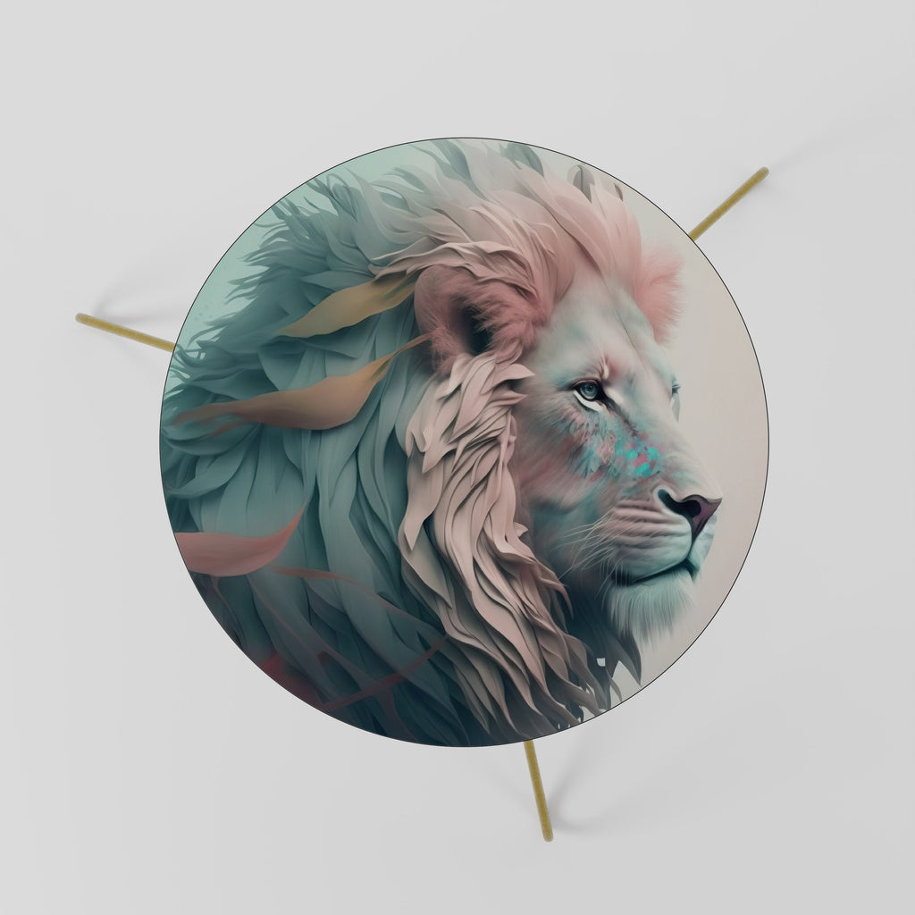 Τραπεζάκι Σαλονιού LUMINOUS LION MAJESTY 60