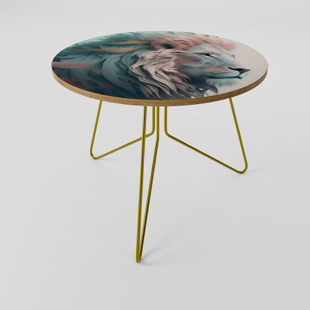 LUMINOUS LION MAJESTY Τραπεζάκι σαλονιού