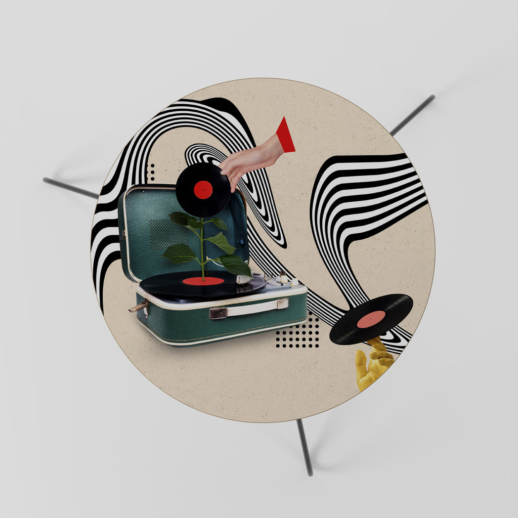 Τραπεζάκι σαλονιού VINYL VARIATION 60
