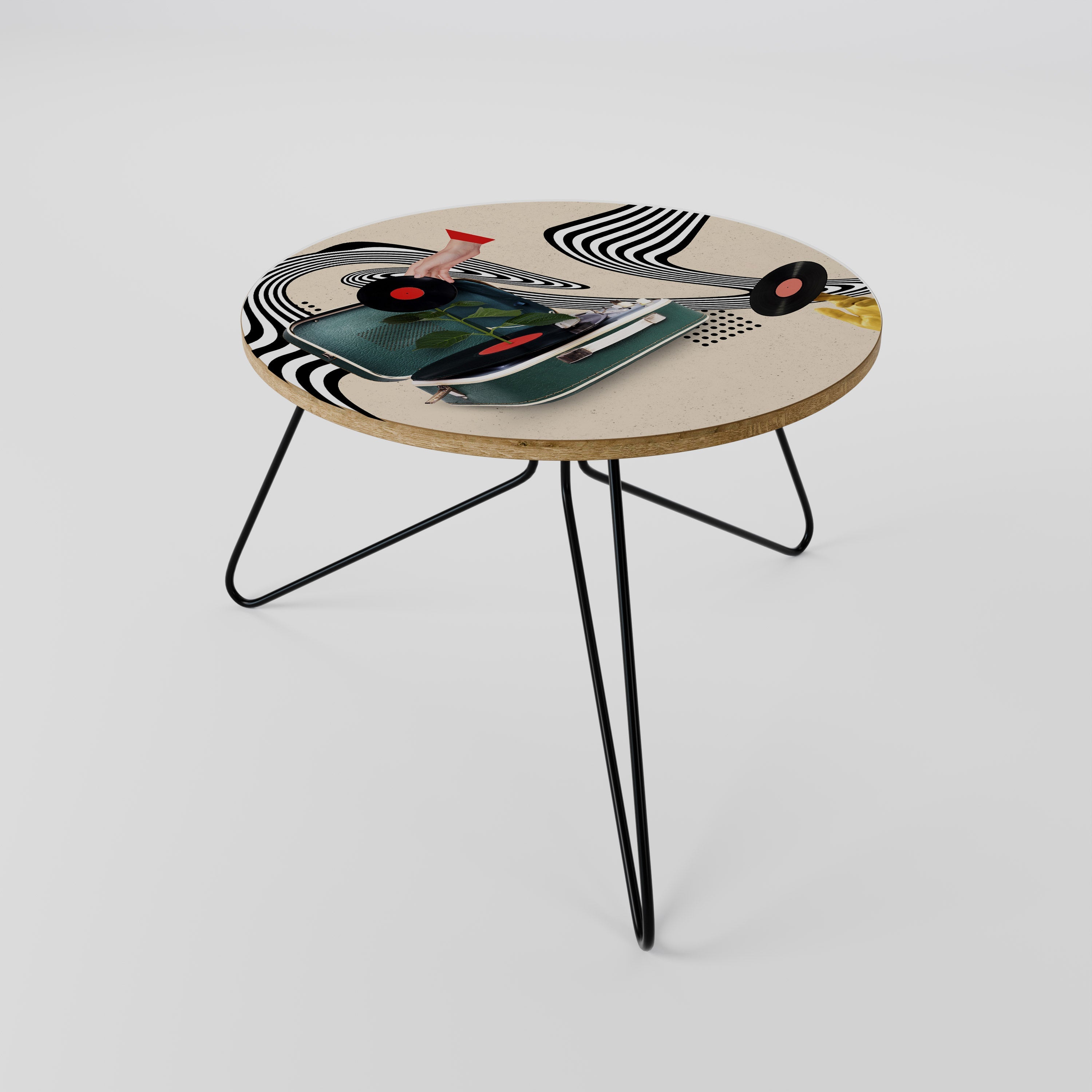 Τραπεζάκι σαλονιού VINYL VARIATION 60