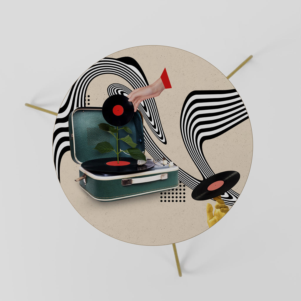 Τραπεζάκι σαλονιού VINYL VARIATION 60