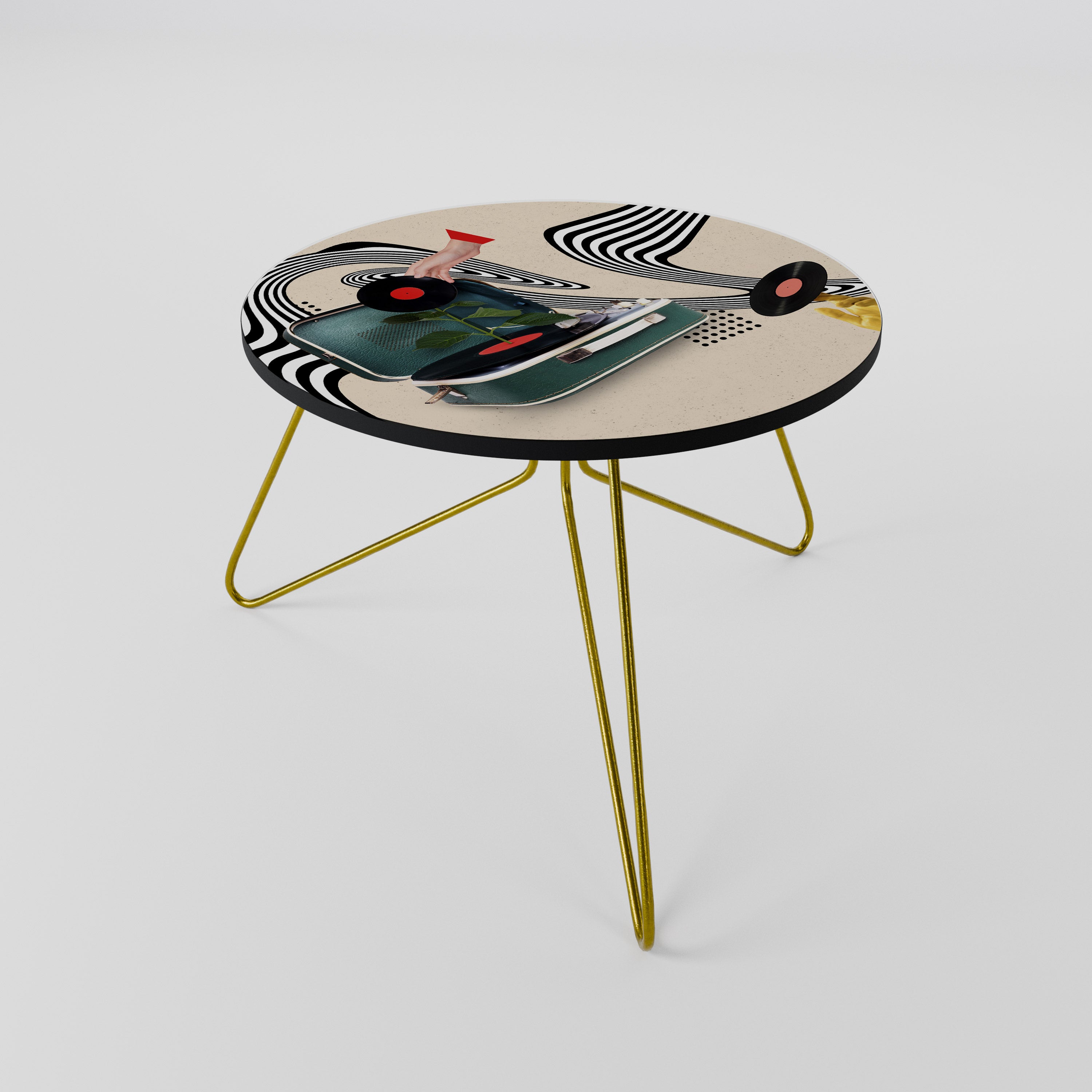 VINYL VARIATION Coffee Table