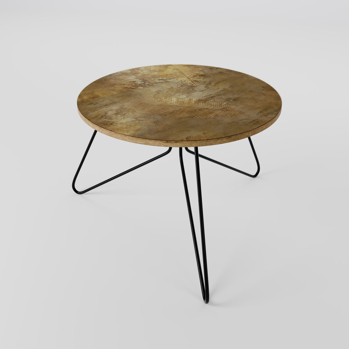 GILDED LEAF CASCADE Coffee Table