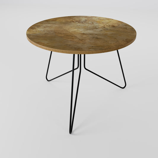 GILDED LEAF CASCADE Coffee Table