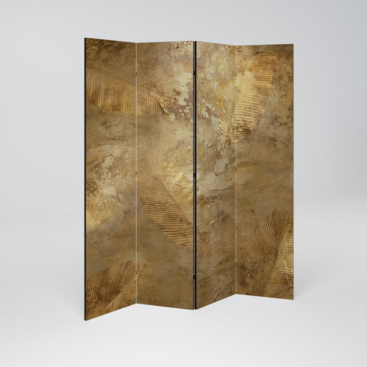 GILDED LEAF CASCADE Παραβάν με 4 πάνελ