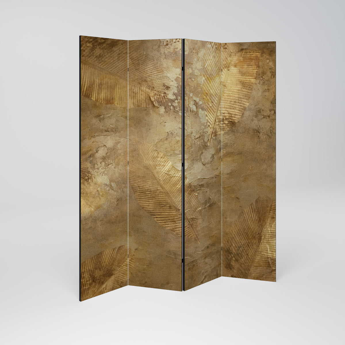 GILDED LEAF CASCADE Παραβάν με 4 πάνελ