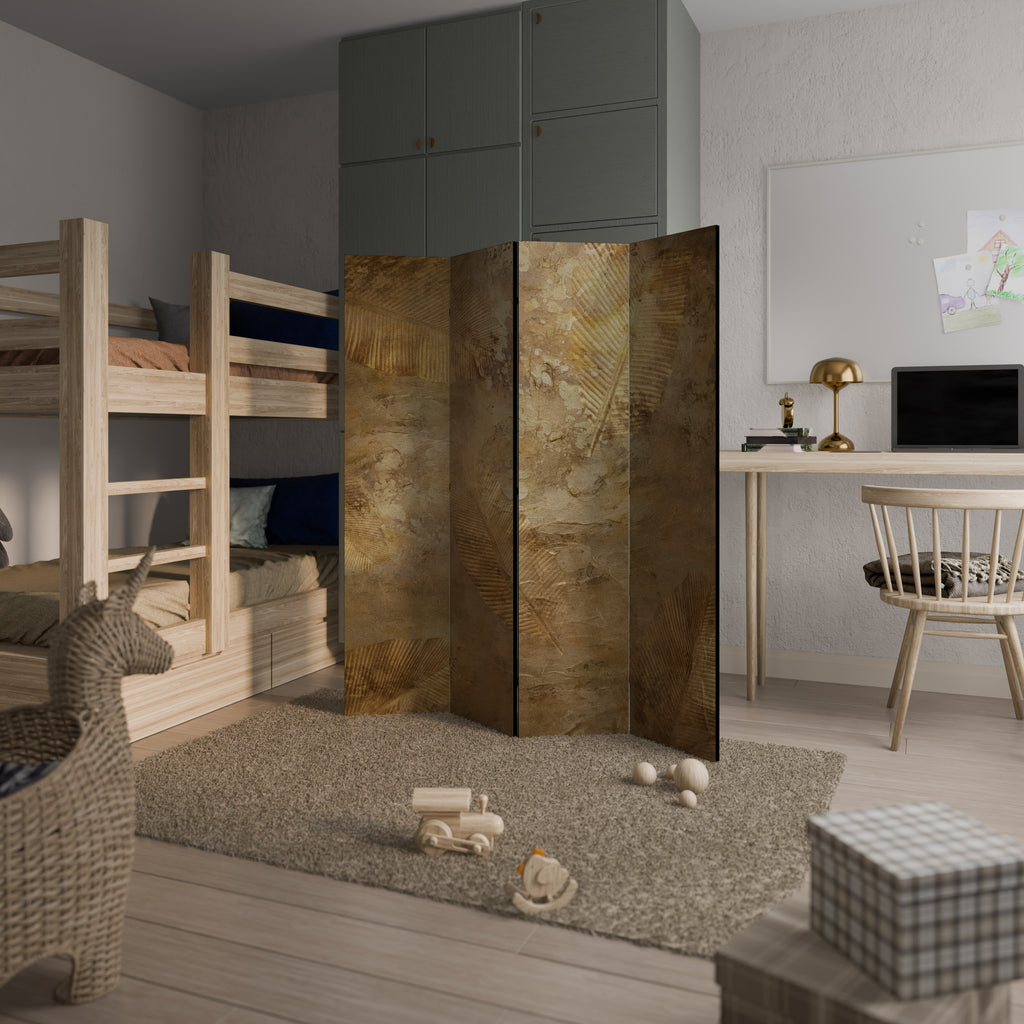 GILDED LEAF CASCADE Παραβάν με 4 πάνελ