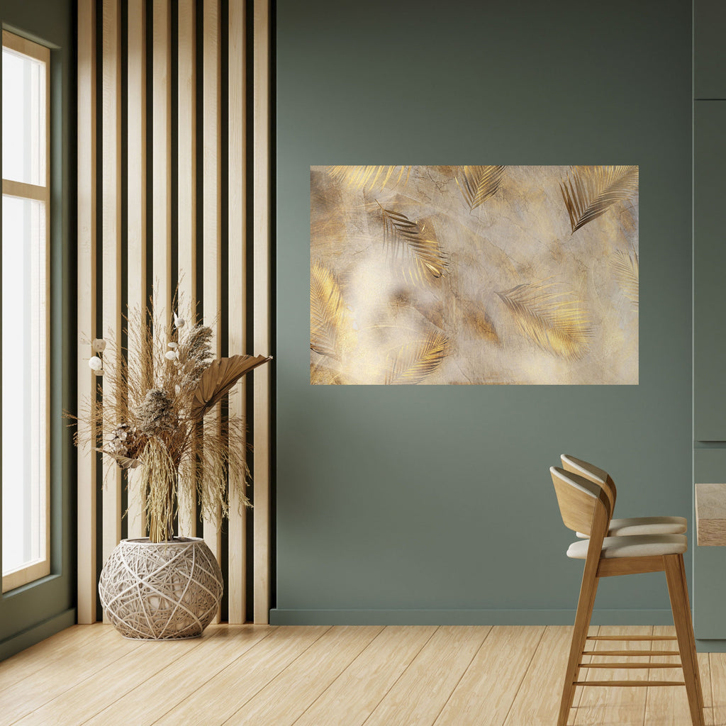 LEAVES OF SPLENDOR Peel and Stick Horizontal Poster