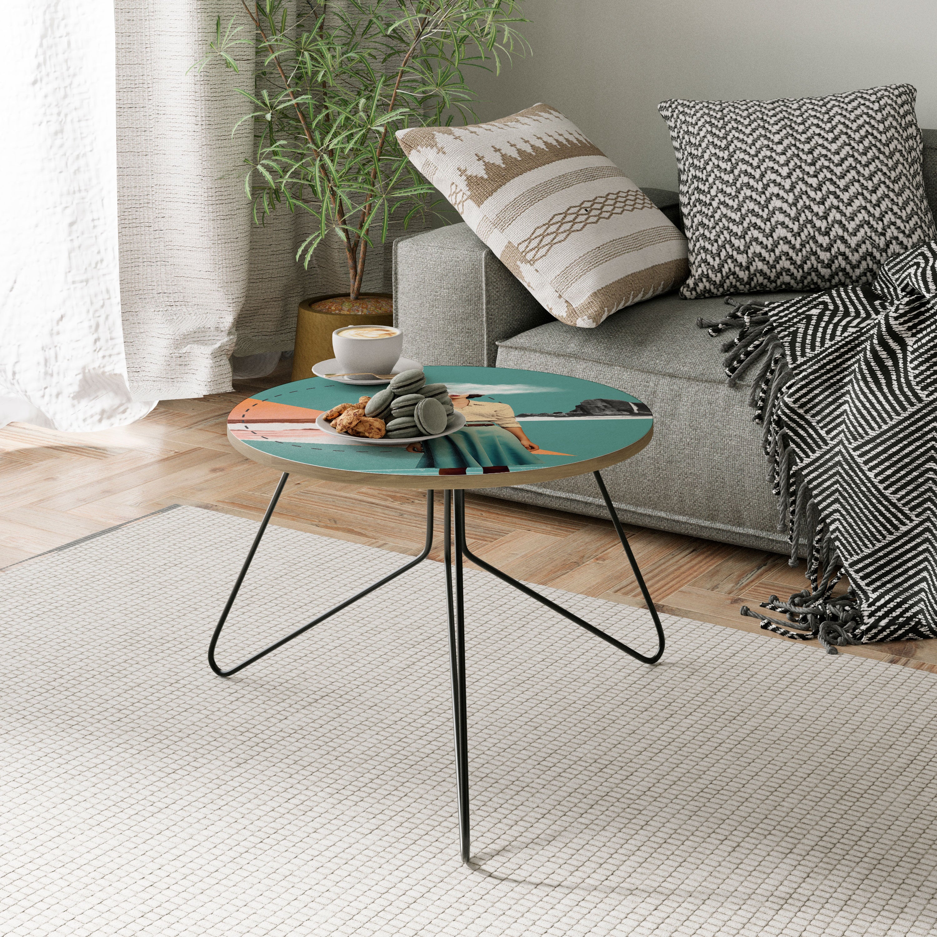 RETRO RESONANCE Τραπεζάκι σαλονιού