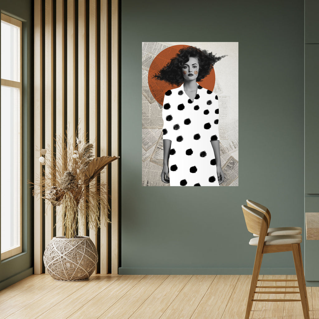 CLASSIC COOL DOTS Αφίσα με κόλλα και κολλήματα