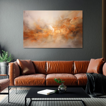 MOLTEN MELODIES Horizontal Canvas Print