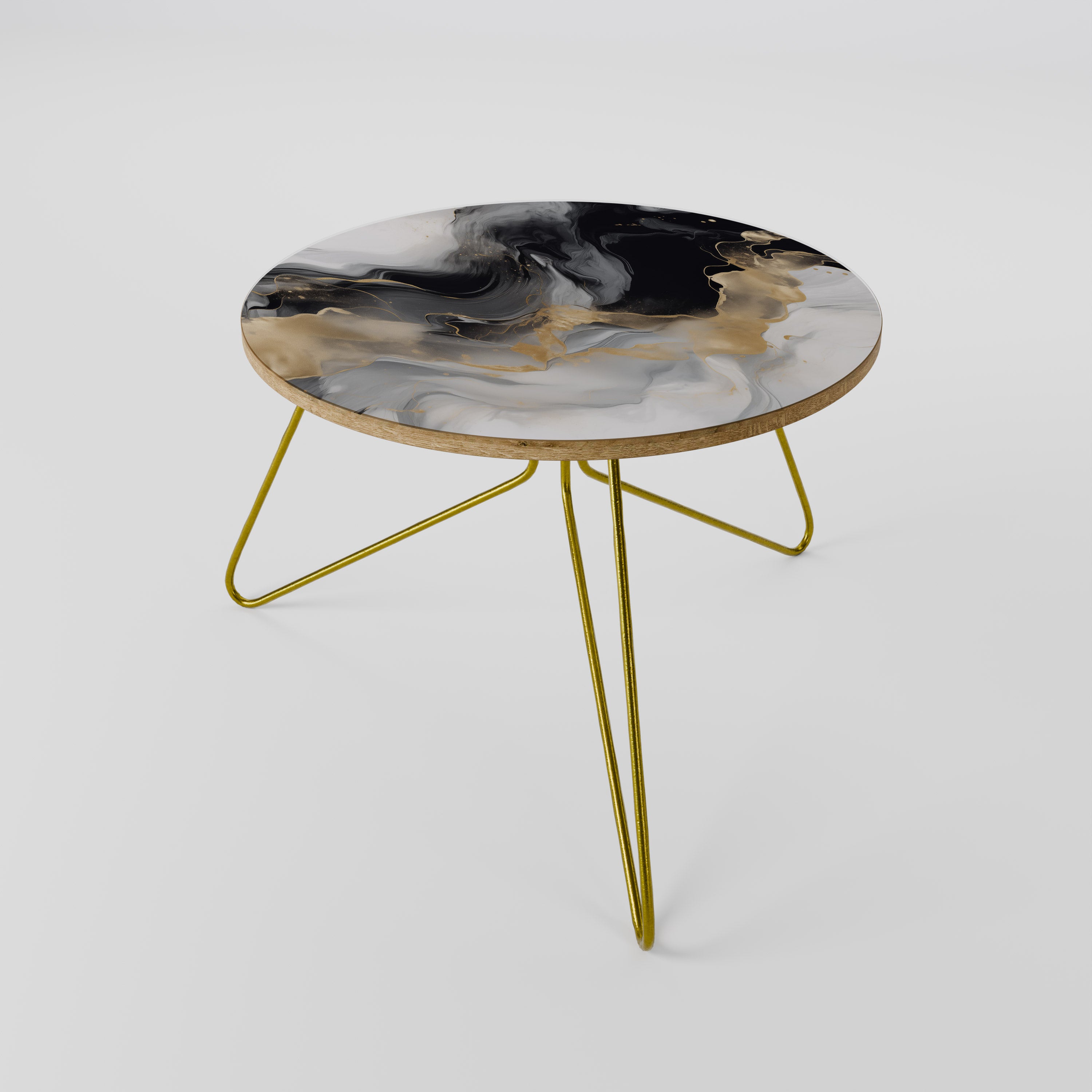 BLACK AND WHITE CONFLUENCE Τραπεζάκι σαλονιού