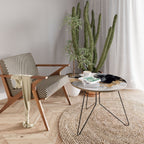 BLACK AND WHITE CONFLUENCE Τραπεζάκι σαλονιού