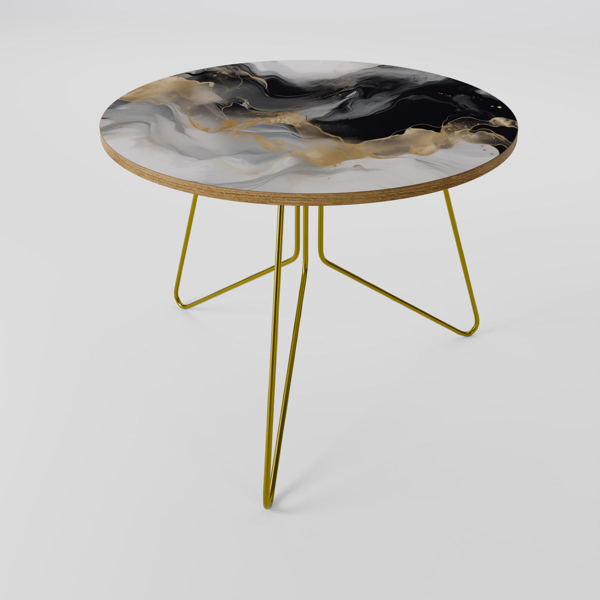 BLACK AND WHITE CONFLUENCE Coffee Table