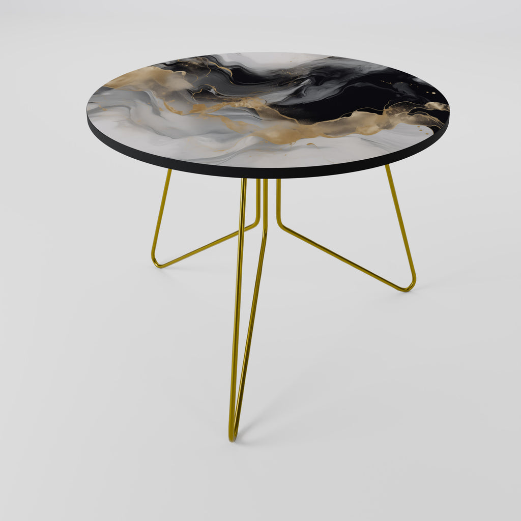 BLACK AND WHITE CONFLUENCE Τραπεζάκι σαλονιού