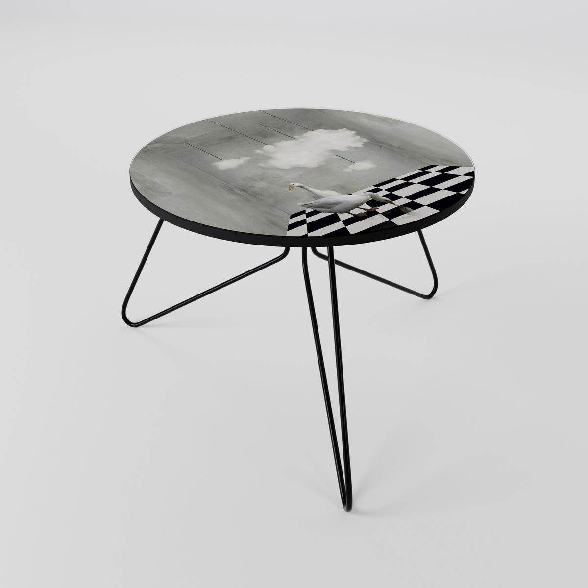 CHESS CLOUD SWAN Coffee Table