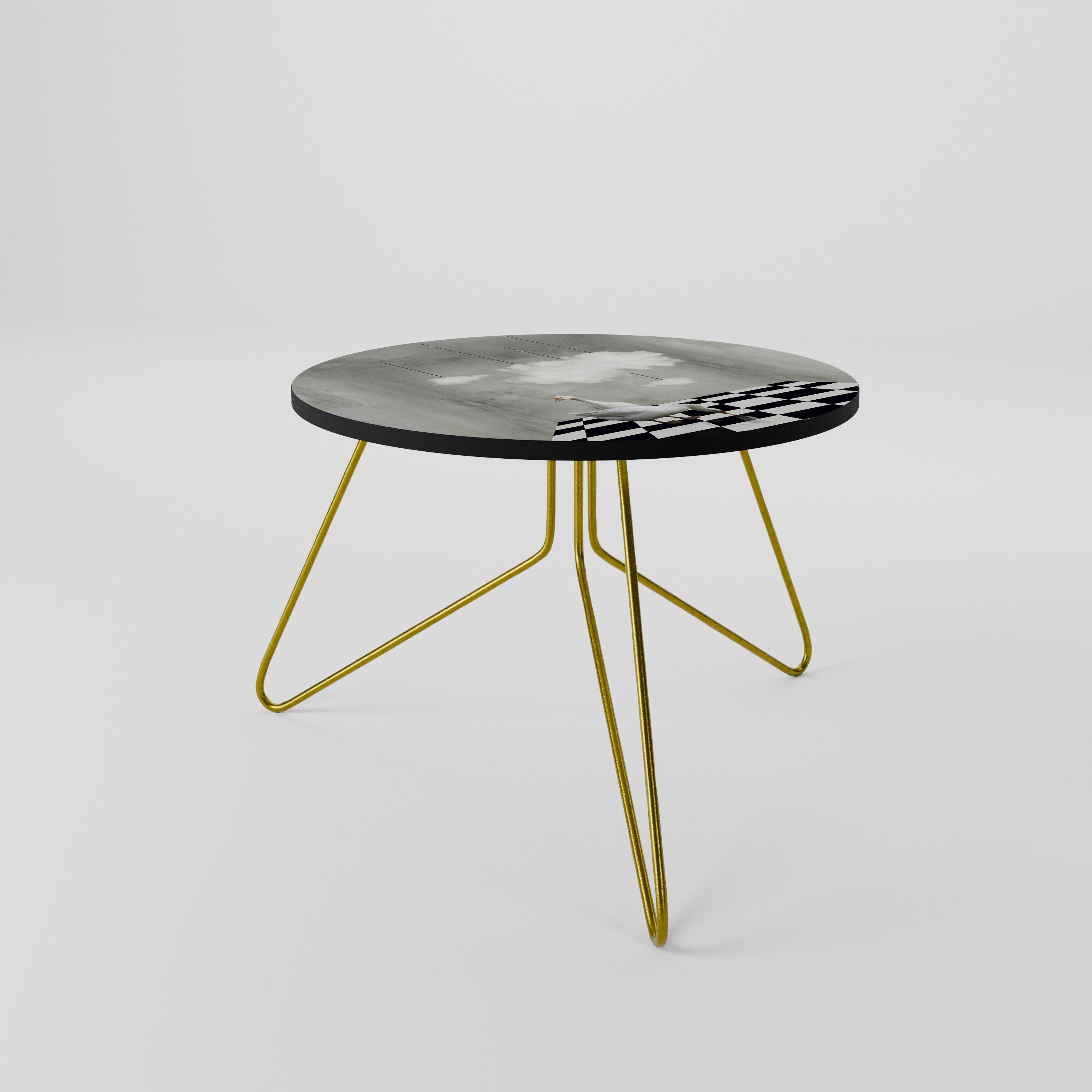 CHESS CLOUD SWAN Coffee Table 60