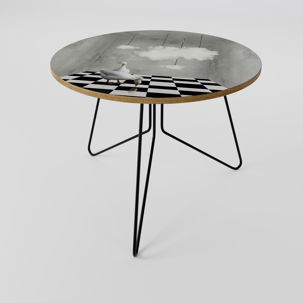 CHESS CLOUD SWAN Coffee Table