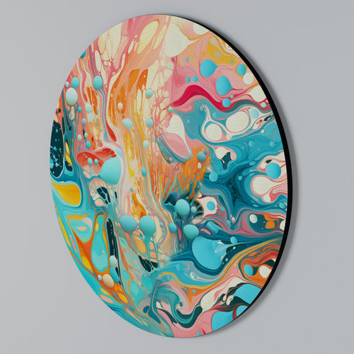 ARTISTIC ALCHEMY Στρογγυλός πίνακας ζωγραφικής
