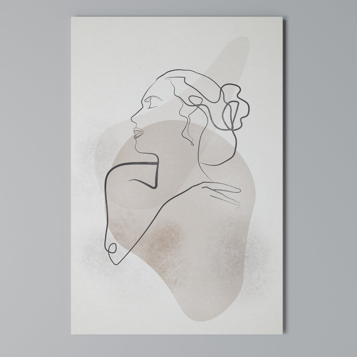 GRACEFUL LINES Κατακόρυφος Πίνακας σε Καμβά