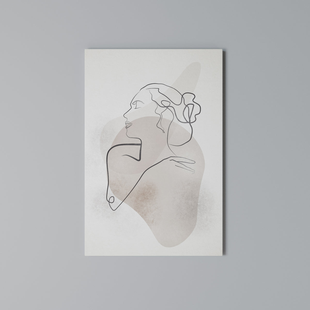 GRACEFUL LINES Κατακόρυφος Πίνακας σε Καμβά