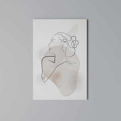 GRACEFUL LINES Κατακόρυφος Πίνακας σε Καμβά