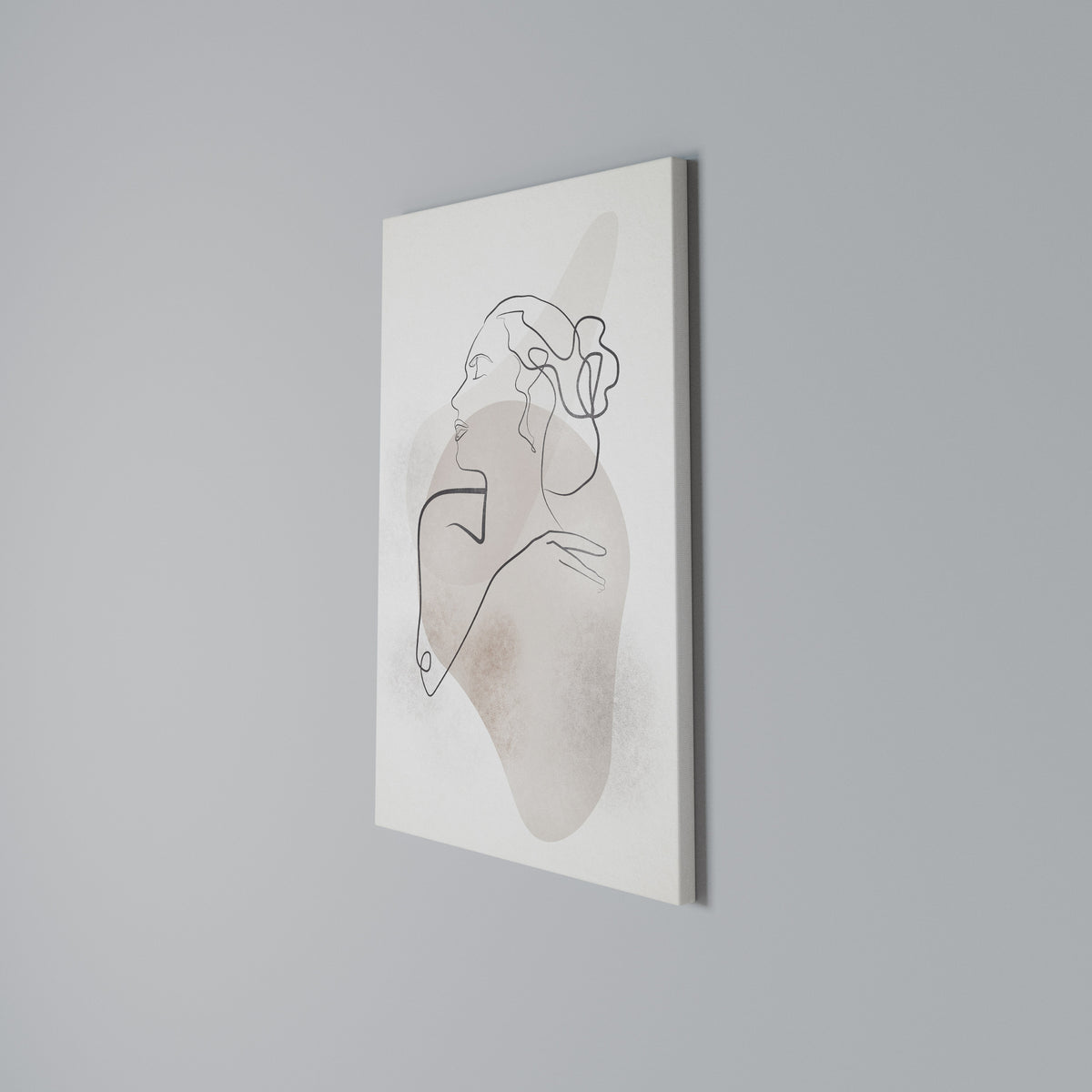 GRACEFUL LINES Κατακόρυφος Πίνακας σε Καμβά