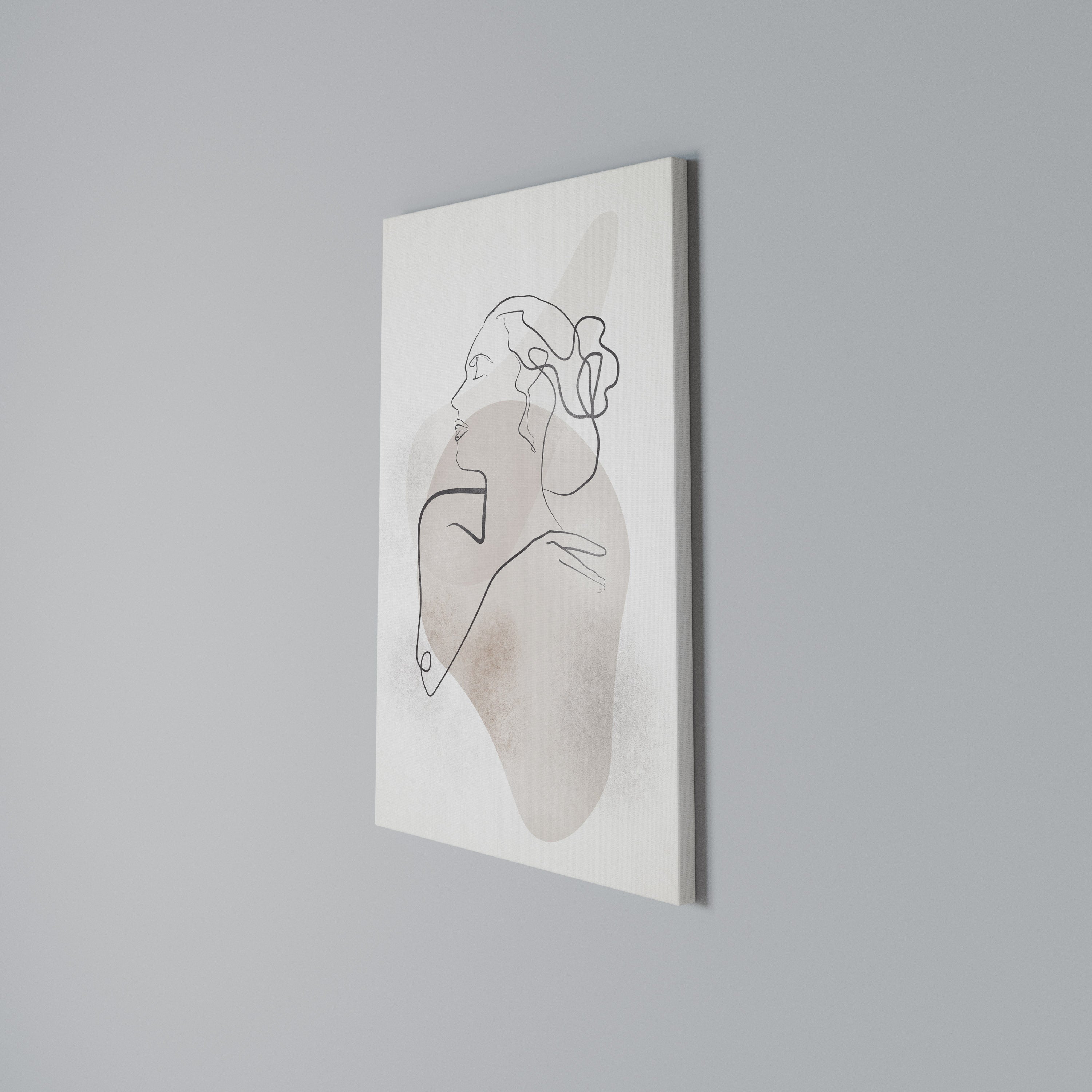 GRACEFUL LINES Κατακόρυφος Πίνακας σε Καμβά