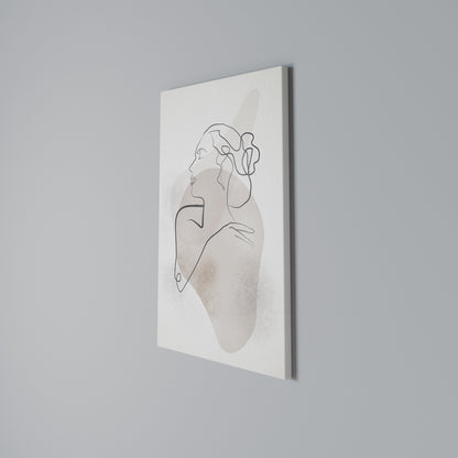 GRACEFUL LINES Κατακόρυφος Πίνακας σε Καμβά