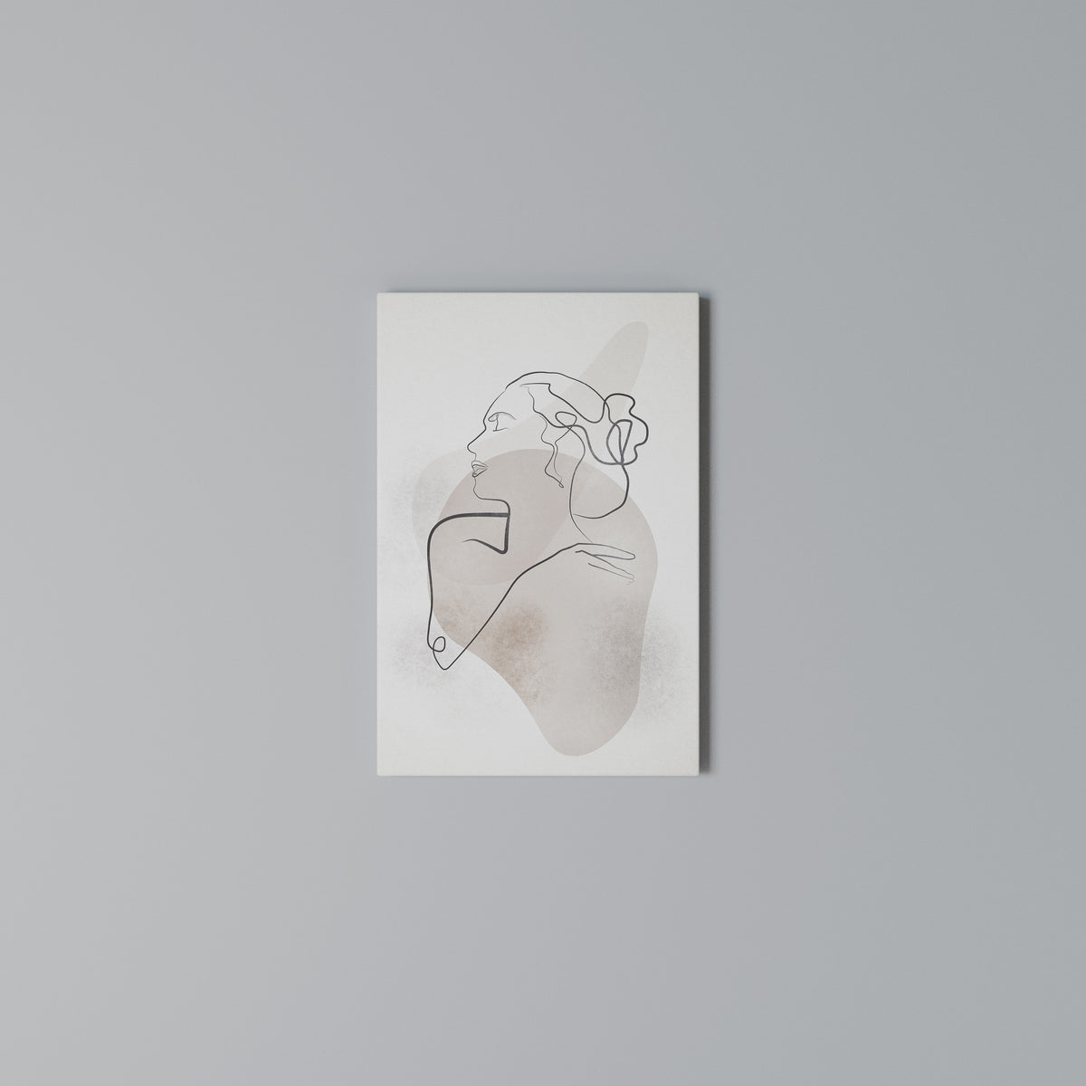 GRACEFUL LINES Κατακόρυφος Πίνακας σε Καμβά