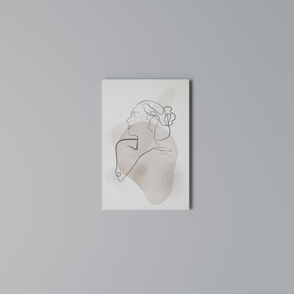 GRACEFUL LINES Κατακόρυφος Πίνακας σε Καμβά