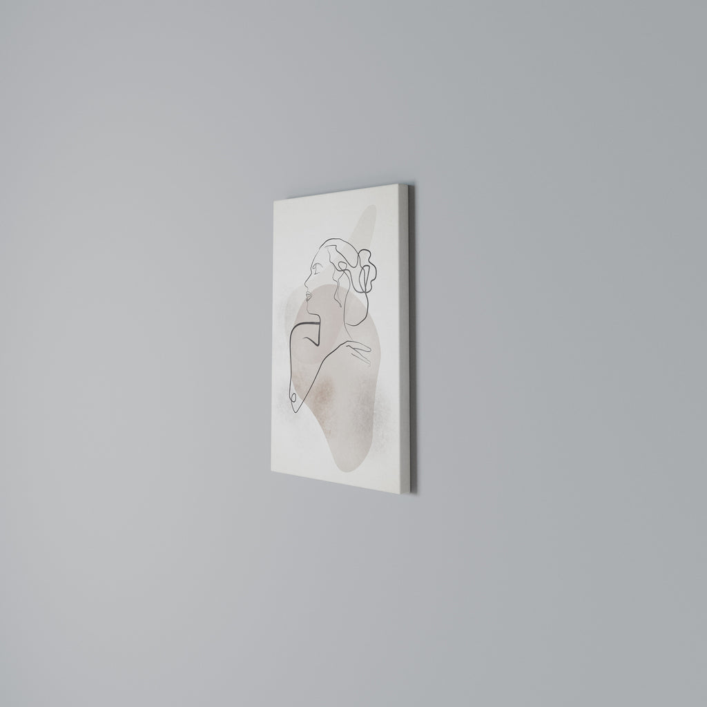 GRACEFUL LINES Κατακόρυφος Πίνακας σε Καμβά