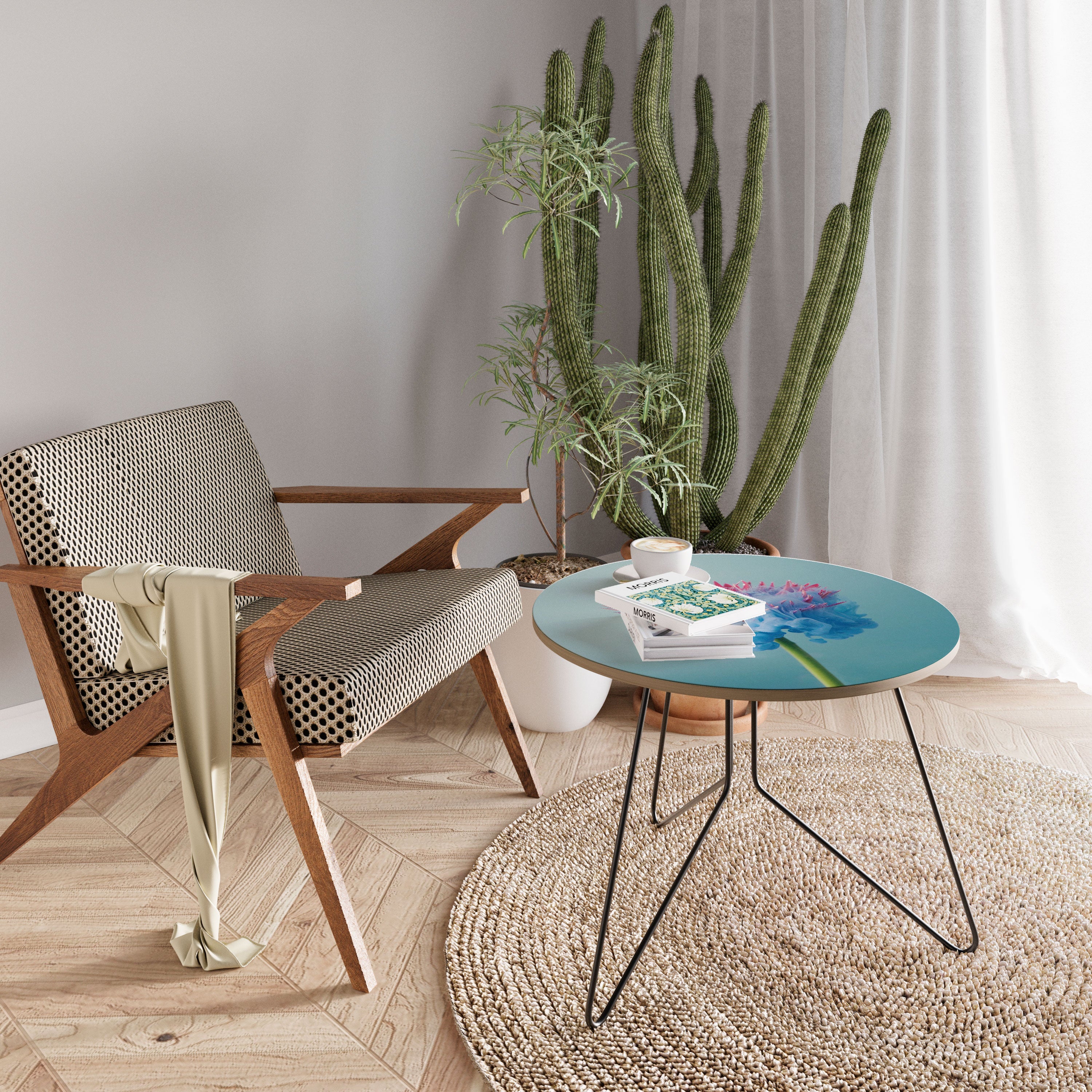 MISTY BLUE EXPLOSION Coffee Table