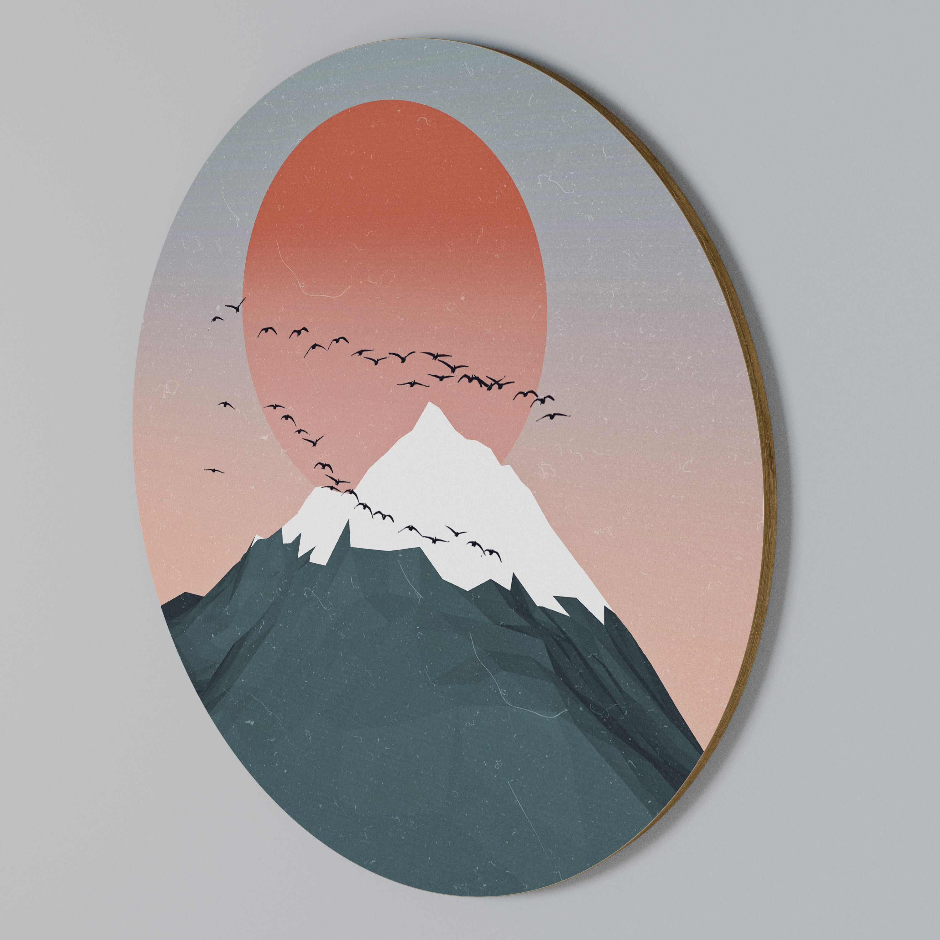 SKYWARD SYMPHONY Round Wall Art