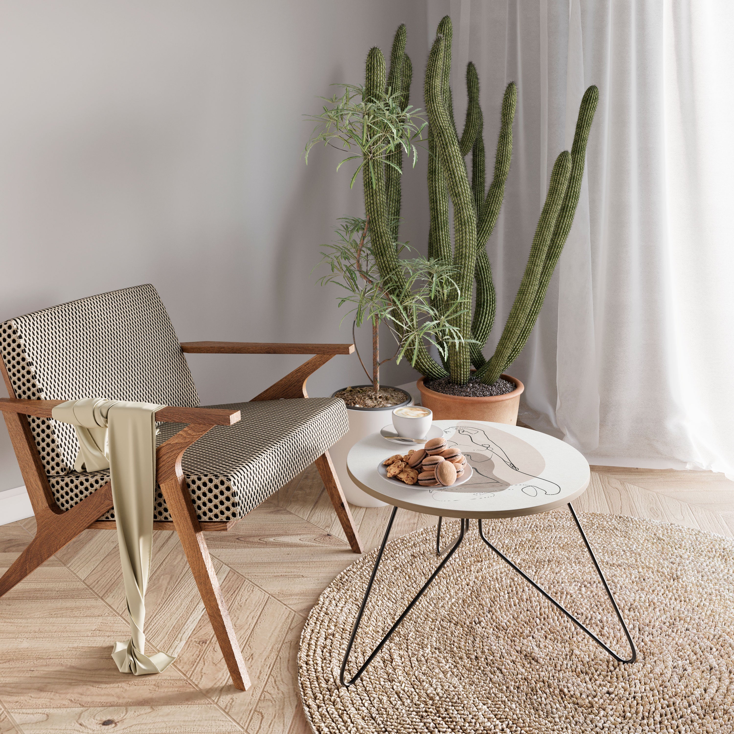 CONTOURS OF BEAUTY Τραπεζάκι σαλονιού