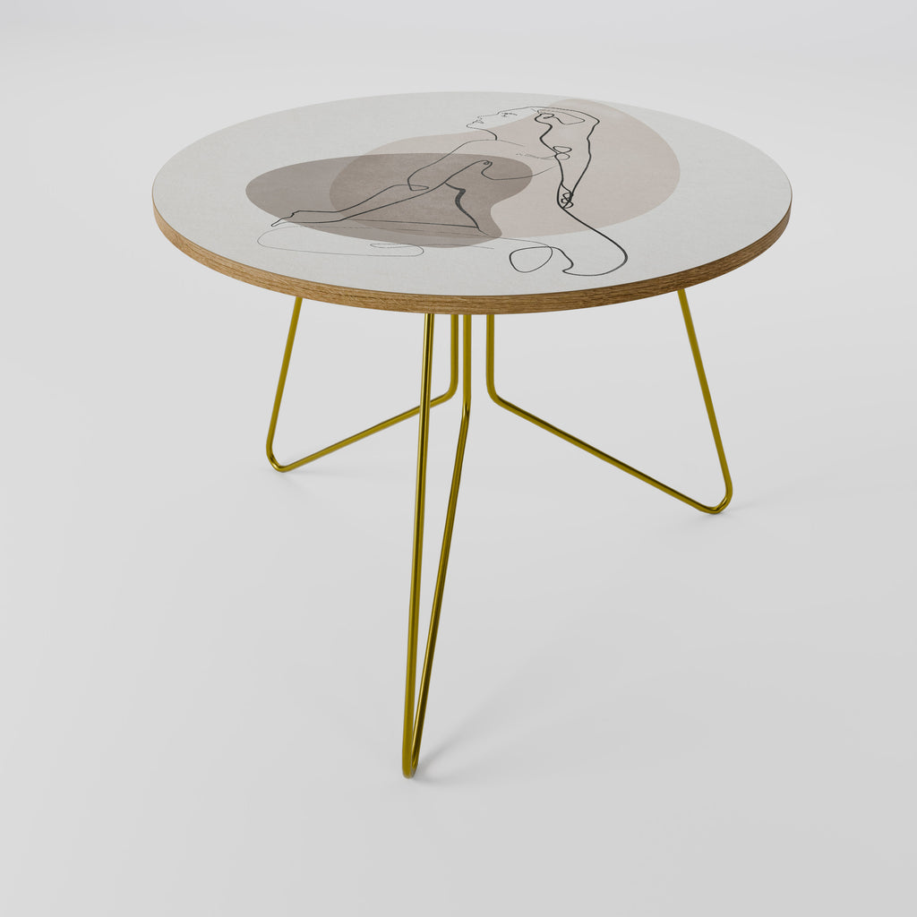 CONTOURS OF BEAUTY Τραπεζάκι σαλονιού