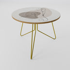 CONTOURS OF BEAUTY Τραπεζάκι σαλονιού