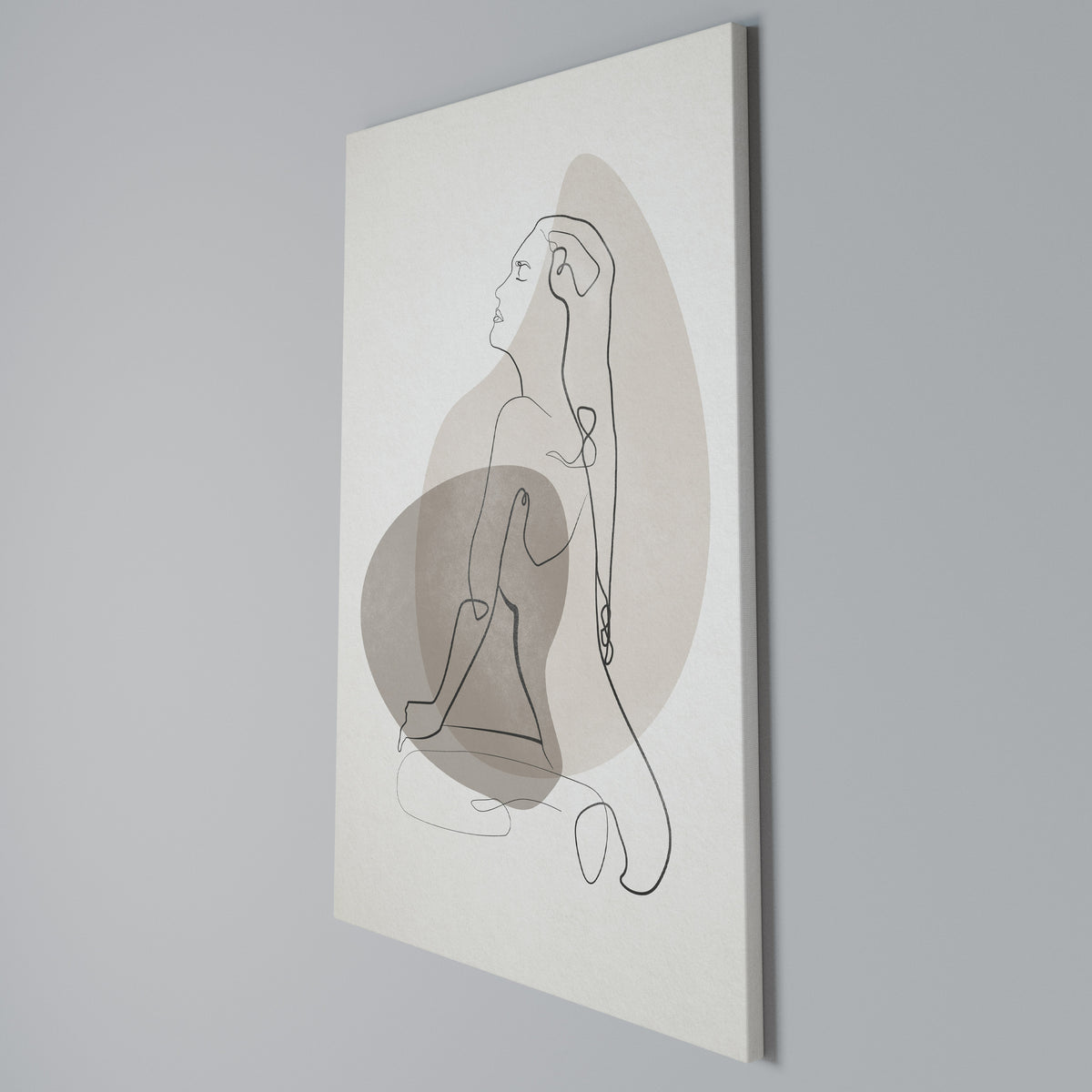 CONTOURS OF BEAUTY Κατακόρυφος Πίνακας σε Καμβά