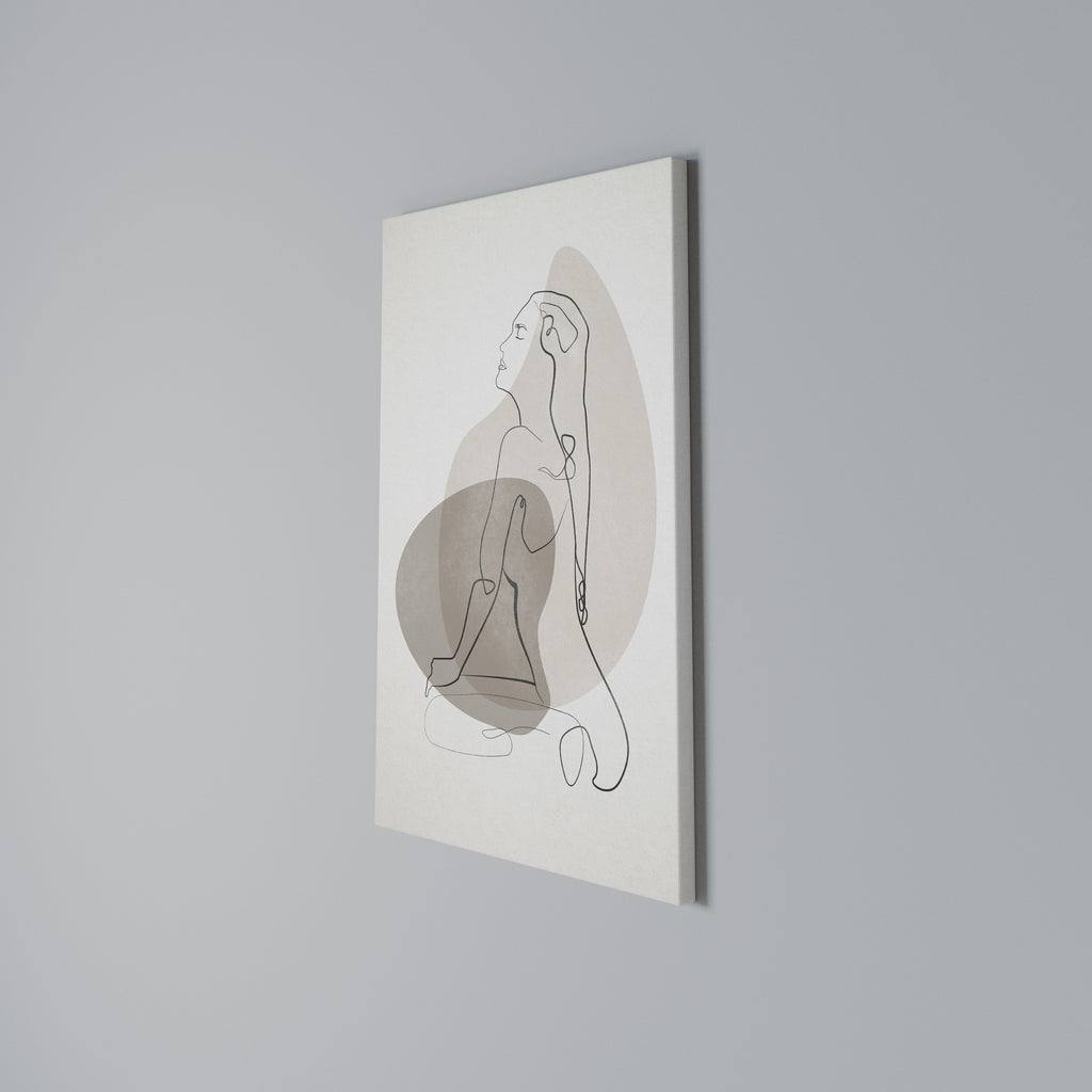 CONTOURS OF BEAUTY Κατακόρυφος Πίνακας σε Καμβά