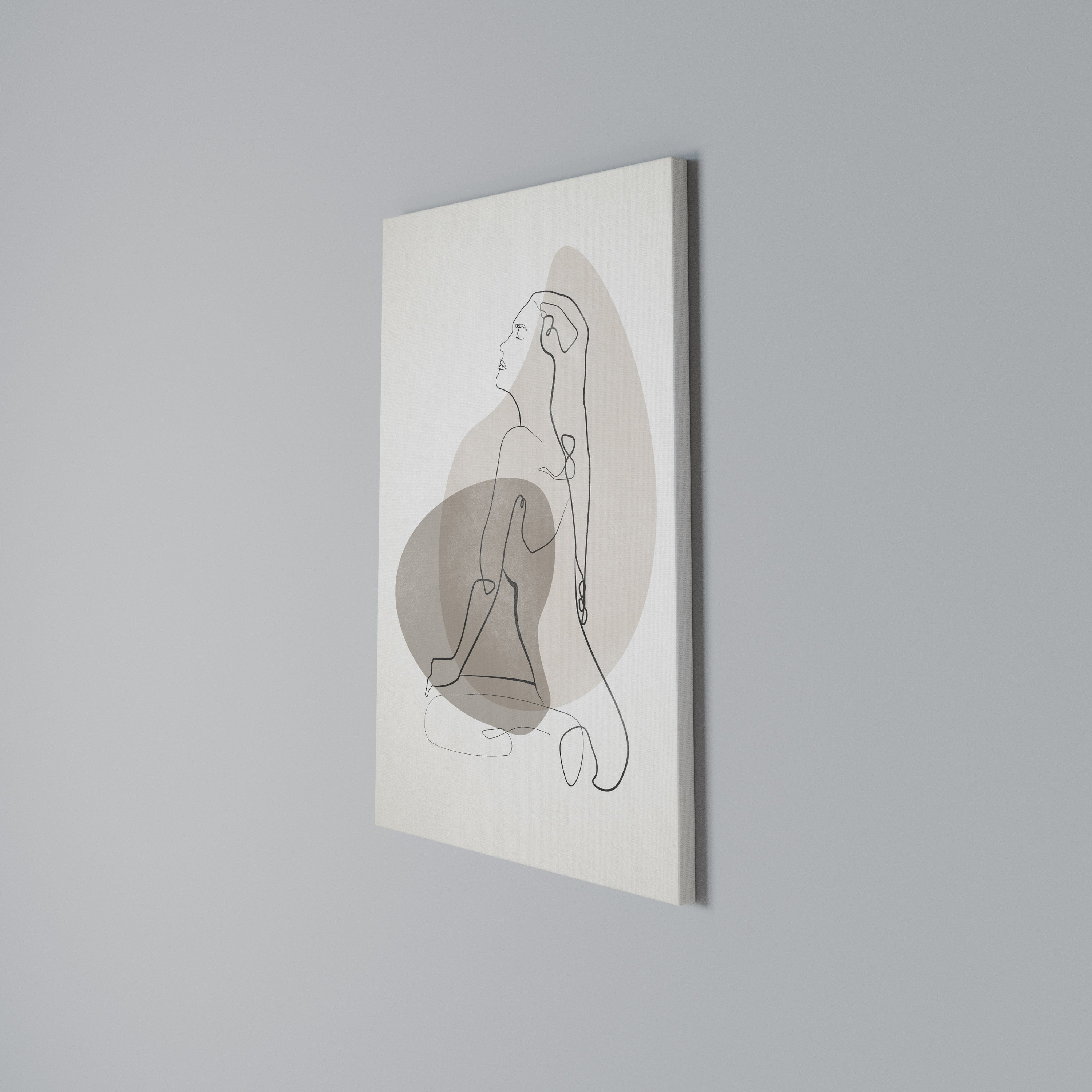 CONTOURS OF BEAUTY Κατακόρυφος Πίνακας σε Καμβά
