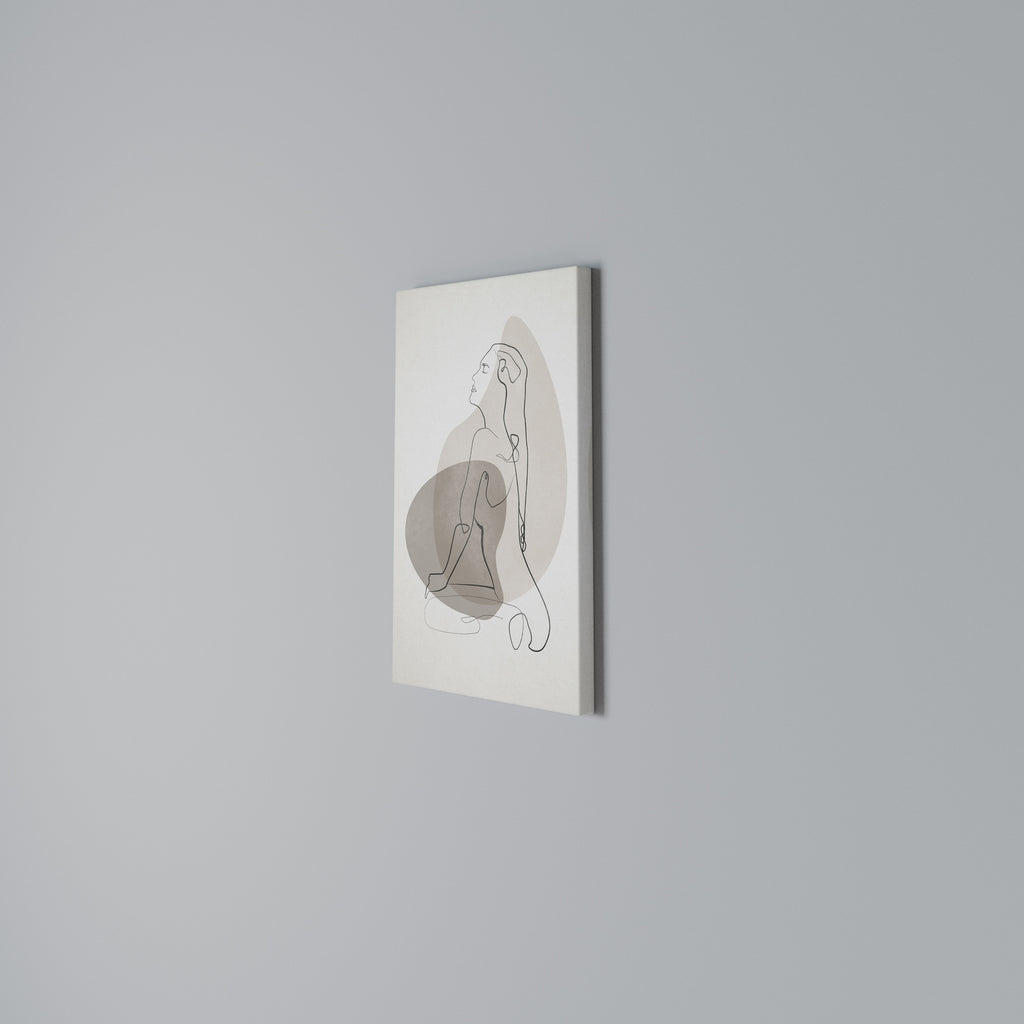 CONTOURS OF BEAUTY Κατακόρυφος Πίνακας σε Καμβά